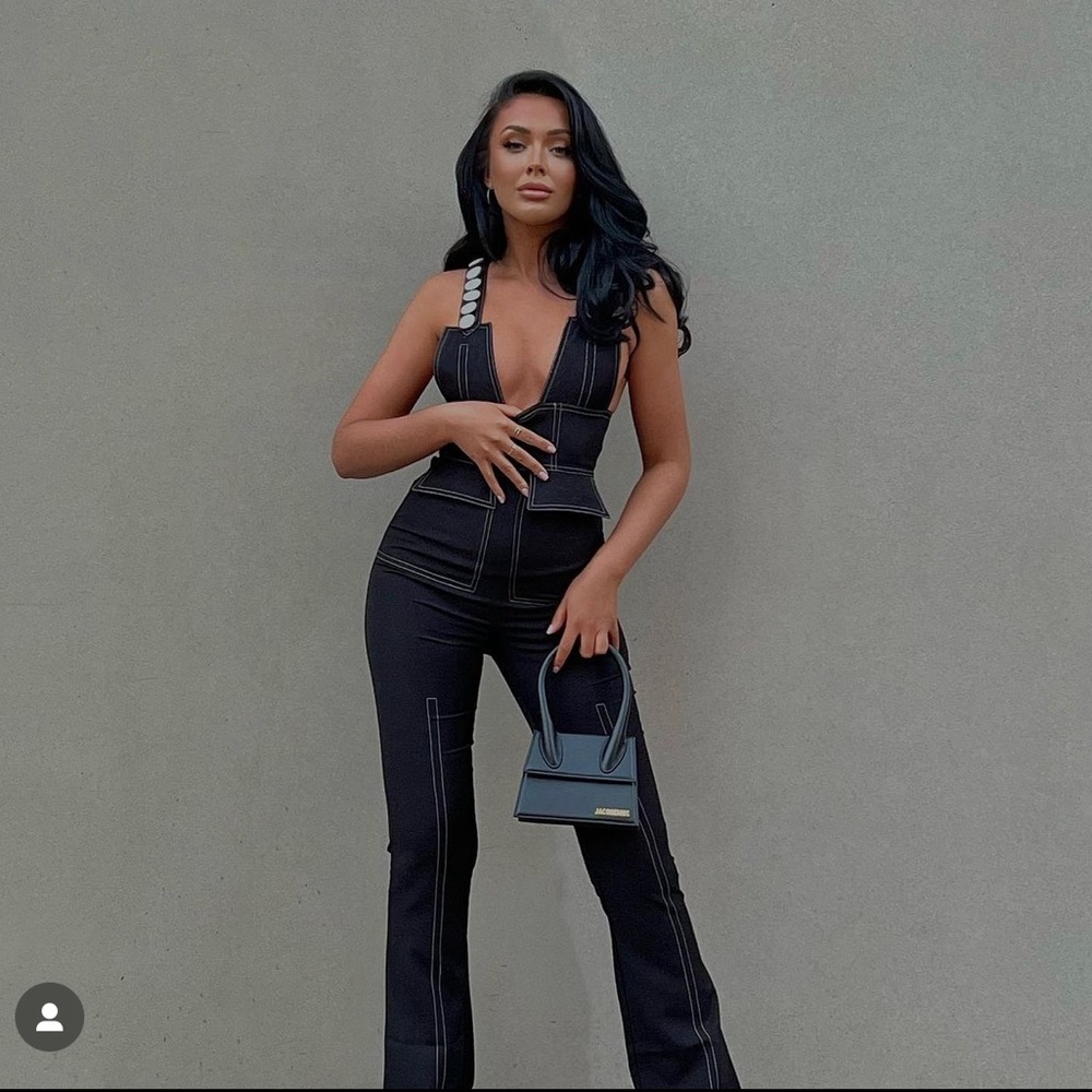 Krizea Official Black and White Jumpsuit